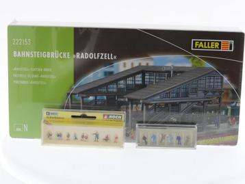 Schaal N Faller 222153 met Noch 36812 schoolklas en Preis..., Ophalen of Verzenden, Brug, Tunnel of Gebouw