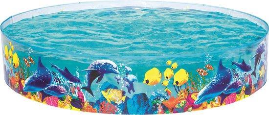 2dekans | Bestway Fill N Fun Pool Zwembad - 2.44m x H46cm, Tuin en Terras, Zwembaden, Ophalen of Verzenden