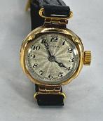 Rolex Geneve - frühe 18K Armbanduhr - Schaniergehäuse -