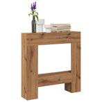 vidaXL Haardombouw 81x18x82 cm bewerkt hout artisanaal, Huis en Inrichting, Kachels, Verzenden, Nieuw