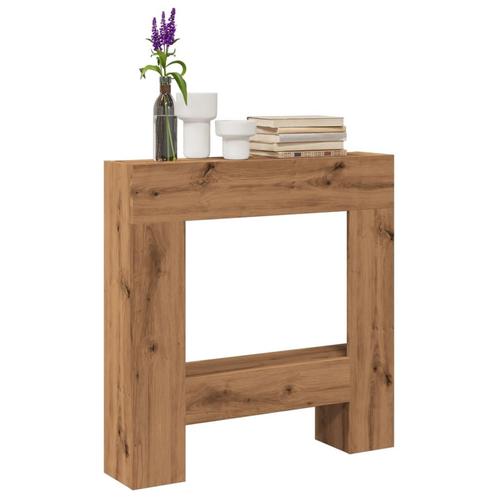 vidaXL Haardombouw 81x18x82 cm bewerkt hout artisanaal, Huis en Inrichting, Kachels, Nieuw, Verzenden