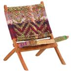 Multikleur Klapstoel Chindi | Top Deal | -64%, Huis en Inrichting, Verzenden, Zo goed als nieuw, Overige kleuren