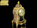 Pendule Boulle -   Bois - 1840-1860, Antiquités & Art, Antiquités | Horloges