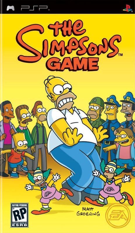 The Simpsons Game (Losse CD) (PSP Games) (Koopjeshoek), Games en Spelcomputers, Games | Sony PlayStation Portable, Zo goed als nieuw