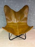 Chaise - Métal - Cuir - Chaise papillon