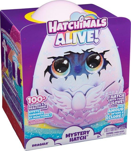 Hatchimals Alive - Mystery Hatch Draggle - verpakking (li..., Hobby en Vrije tijd, Gezelschapsspellen | Overige, Nieuw, Verzenden