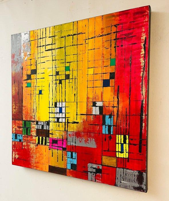 Paolo Contin - Playcolor, Antiek en Kunst, Kunst | Schilderijen | Modern