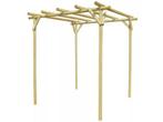 Veiling - VidaXL vrijstaande pergola 200x200x200cm, Tuin en Terras, Nieuw