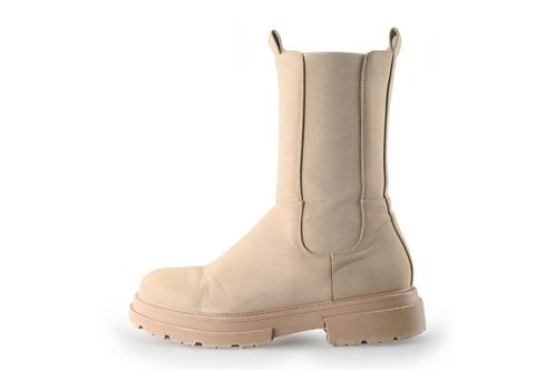 Poelman Chelsea boots in maat 42 Beige | 5% extra korting, Kleding | Dames, Schoenen, Beige, Zo goed als nieuw, Overige typen
