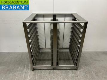 RVS Onderstel voor oven 96 x 66 x 104,5 cm Horeca beschikbaar voor biedingen