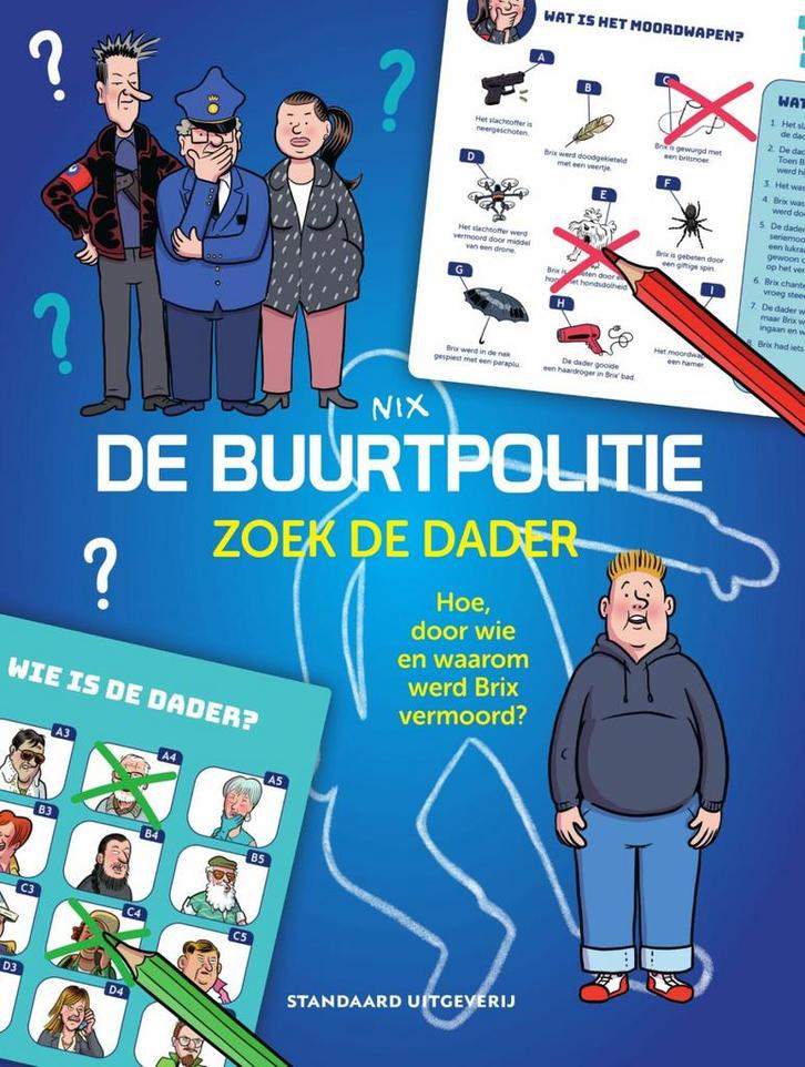 De Buurtpolitie: Zoek de dader / De Buurtpolitie / 1 Nix, Boeken, Kinderboeken | Baby's en Peuters, Zo goed als nieuw, Verzenden