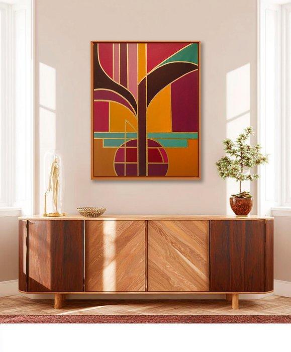 B. Morales - Jarrón Art Déco - XL, Antiek en Kunst, Kunst | Schilderijen | Modern