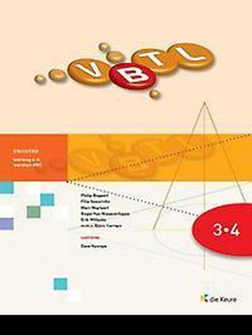VBTL 3/4 - KathOndVla - leerboek statistiek LW 4-5 - LP ABC, Boeken, Schoolboeken, Zo goed als nieuw, Verzenden