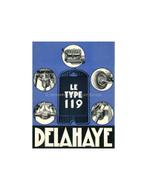 19?? DELAHAYE TYPE 119 BROCHURE FRANS, Verzamelen, Ophalen of Verzenden, Nieuw