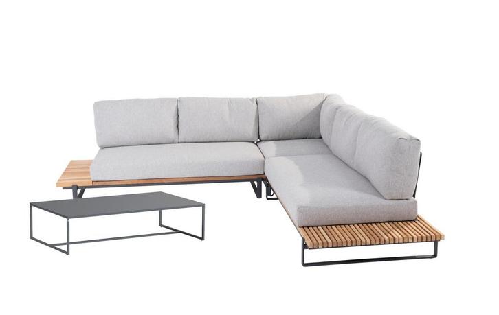 4 Seasons Outdoor Osaka hoekbank met Valetta tafel *** SALE, Tuin en Terras, Tuinsets en Loungesets