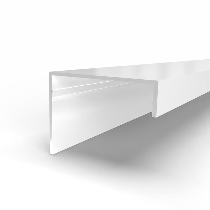 Afdekkap zijkant lichtstraat-4000 mm-Wit gelijkend RAL 9010, Doe-het-zelf en Bouw, Dakpannen en Dakbedekking, Nieuw, Verzenden