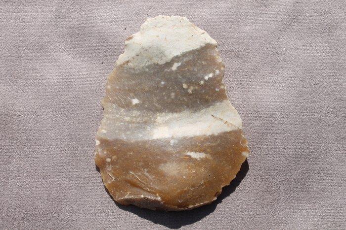 Paleolithisch Vuursteen Bijl - 10 cm, Antiek en Kunst, Antiek | Overige Antiek
