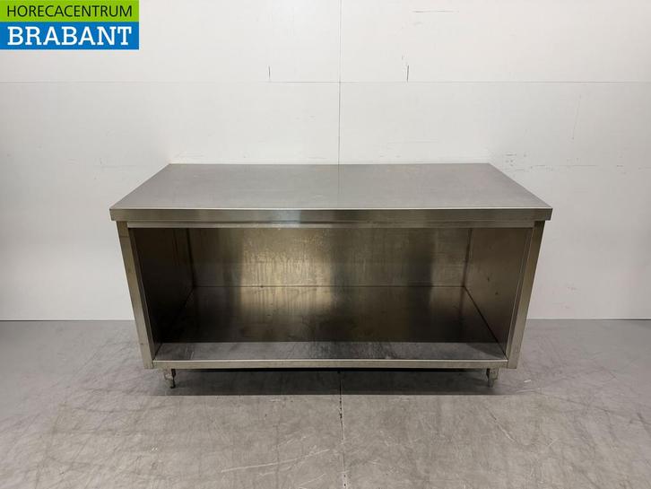 RVS Werkkast Kast 160 cm Horeca, Articles professionnels, Horeca | Mobilier & Aménagement, Enlèvement ou Envoi