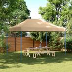 vidaXL Tente de réception pliable escamotable beige, Tuin en Terras, Partytenten, Verzenden