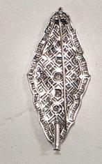 Broche Platine - 3.00ct. tw. Diamant (Naturelle), Handtassen en Accessoires, Antieke sieraden