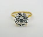 Zonder Minimumprijs - Ring - 18 karaat Geel goud -  5.01ct., Nieuw