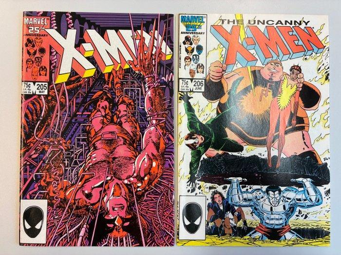 Uncanny X-Men 205-219 - 15 Comic - Eerste druk - 1986/1987, Boeken, Strips | Comics