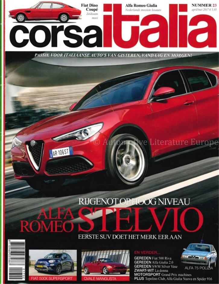 2017 CORSA ITALIA MAGAZINE 23 NEDERLANDS, Boeken, Auto's | Folders en Tijdschriften
