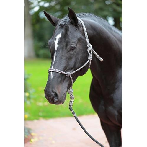 Licol corde navy / beige pony - kerbl, Dieren en Toebehoren, Paarden en Pony's | Overige Paardenspullen