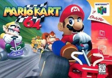 Mario Kart 64 (Losse Cassette) (N64 Games) (Nintendo 64), Games en Spelcomputers, Games | Nintendo 64, Zo goed als nieuw, Ophalen of Verzenden