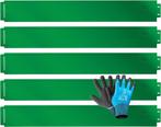 KESSER® Gazonrand - Tuinrand - 5 stuks - 100x14cm - Groen, Verzenden, Nieuw