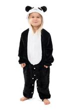 Onesie Kung Fu Panda Pak 152-158 Pandapak Kostuum Zwart Wit, Kinderen en Baby's, Ophalen of Verzenden, Nieuw