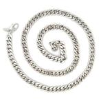 Handmade - Halsketting - 10 g - 18 karaat Witgoud, Handtassen en Accessoires, Kettingen, Nieuw