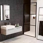 Douchedeur met Klapdeur Riho Grid 90x200 cm 6 mm Helderglas, Doe-het-zelf en Bouw, Sanitair, Ophalen of Verzenden, Nieuw, Douche