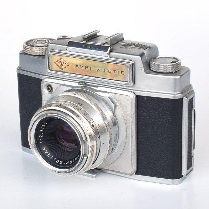 Agfa Ambi Silette + Color-Solinar 2,8/50mm | Meetzoeker, Audio, Tv en Foto, Fotocamera's Analoog