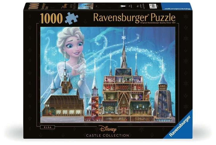 Disney Kastelen Frozen Elsa Puzzel (1000 stukken), Verzamelen, Disney, Nieuw, Ophalen of Verzenden