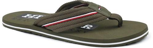 Tommy Hilfiger Beach Sandal Army Green maat 41 Heren, Kleding | Dames, Schoenen, Groen, Nieuw, Verzenden