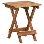 vidaXL Plantenstandaard 30x30x38 cm massief acaciahout, Tuin en Terras, Bloembakken en Plantenbakken, Verzenden, Nieuw
