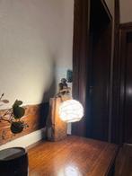 Tafellamp - Vurenhout, Walnoot - lamp, Antiek en Kunst