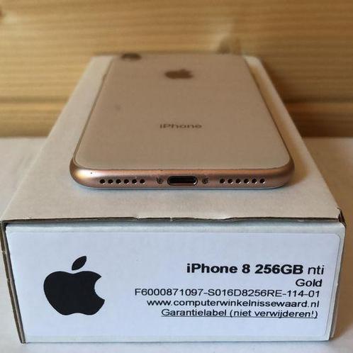 Apple iPhone 8 goud 256GB simlockvrij + Garantie, Télécoms, Téléphonie mobile | Apple iPhone, Enlèvement ou Envoi