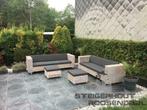 Steigerhout loungebank Loungeset XL  lounge gratis levering, Tuin en Terras, Stoel, Verzenden, 6 zitplaatsen, Steigerhout