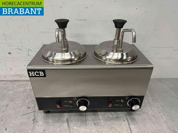 Pompe à sauce chauffante en acier inoxydable Chauffe-sauce 2, Articles professionnels, Verzenden