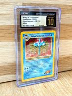 Pokémon - 1 Graded card - Tentacruel #10/132 Misty - Vintage, Hobby en Vrije tijd, Verzamelkaartspellen | Pokémon, Nieuw
