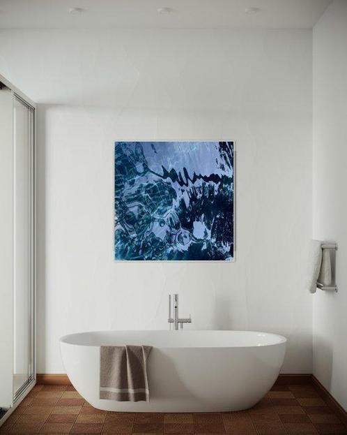 Agathe Toman - Blue #004 - XL, Antiek en Kunst, Kunst | Schilderijen | Modern