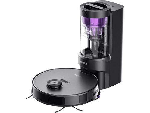 Eureka NERE10s - Robotstofzuiger met dweilfunctie (Zwart), Huis en Inrichting, Woonaccessoires | Overige, Zo goed als nieuw, Verzenden