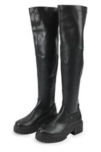 Sacha Laarzen in maat 40 Zwart, Kleding | Dames, Hoge laarzen, Verzenden, Zwart, Zo goed als nieuw