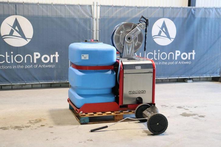 Veiling: Hogedrukreiniger Meclean SERIE-CFB LiPoi4 24V Elekt, Zakelijke goederen, Machines en Bouw | Onderhoud en Reiniging, Ophalen