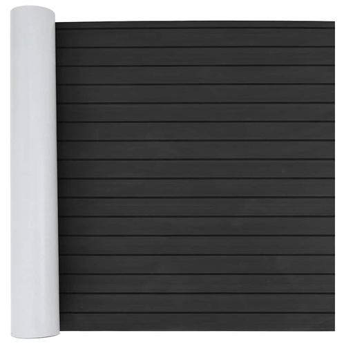 vidaXL Bootvloer Donkergrijs, zwart 240 x 90 cm EVA Schuim, Doe-het-zelf en Bouw, Vloerdelen en Plavuizen, Nieuw, Verzenden