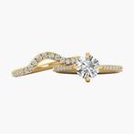Ring - 14 karaat Geel goud - 2.46ct. tw. Diamant (Lab-grown)