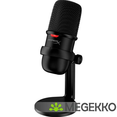HyperX SoloCast Condenser Microfoon in zwart, Computers en Software, Overige Computers en Software, Nieuw, Verzenden
