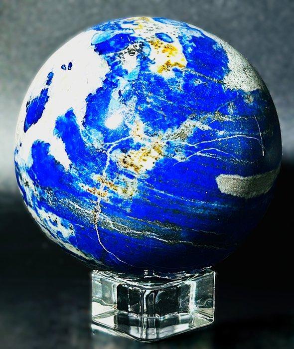 Grote Lapis Lazuli Kristalbol Natuurlijke kunst met, Antiek en Kunst, Curiosa en Brocante